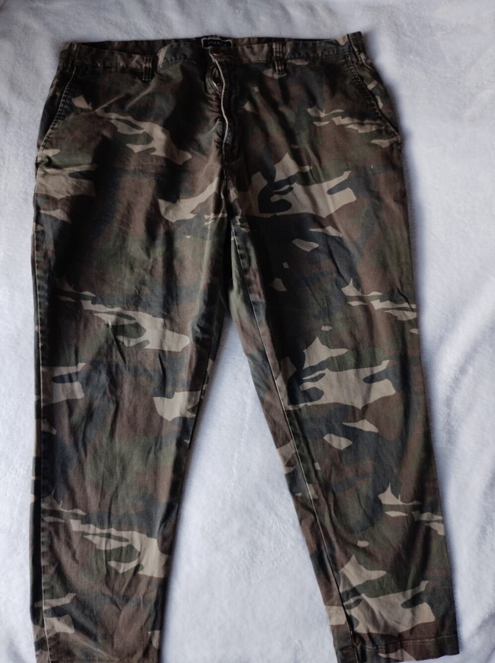 Club Room Camo Chino Pants Mens 40 W Woodland Camouflage Streetwear Gorpcore